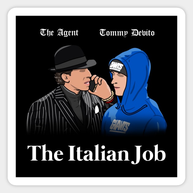 The italian job Sticker by Seeyaseiya